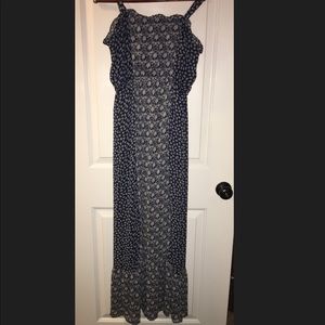 Gap Long Chiffon Dress